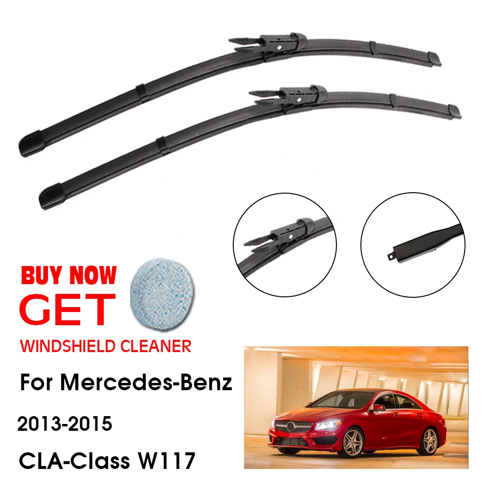 

Стеклоочиститель для Mercedes-Benz CLA-Class W117, 24 + 19 дюймов 2013-2015, стеклоочиститель переднего стекла, стеклоочистители, аксессуары