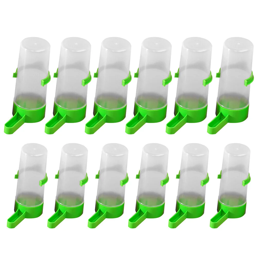

20Pcs Automatic Bird Water Feeder Hamster Water Bottle Drinker Container Dispenser Hnging for Cage Parrot Budgie Lovebirds