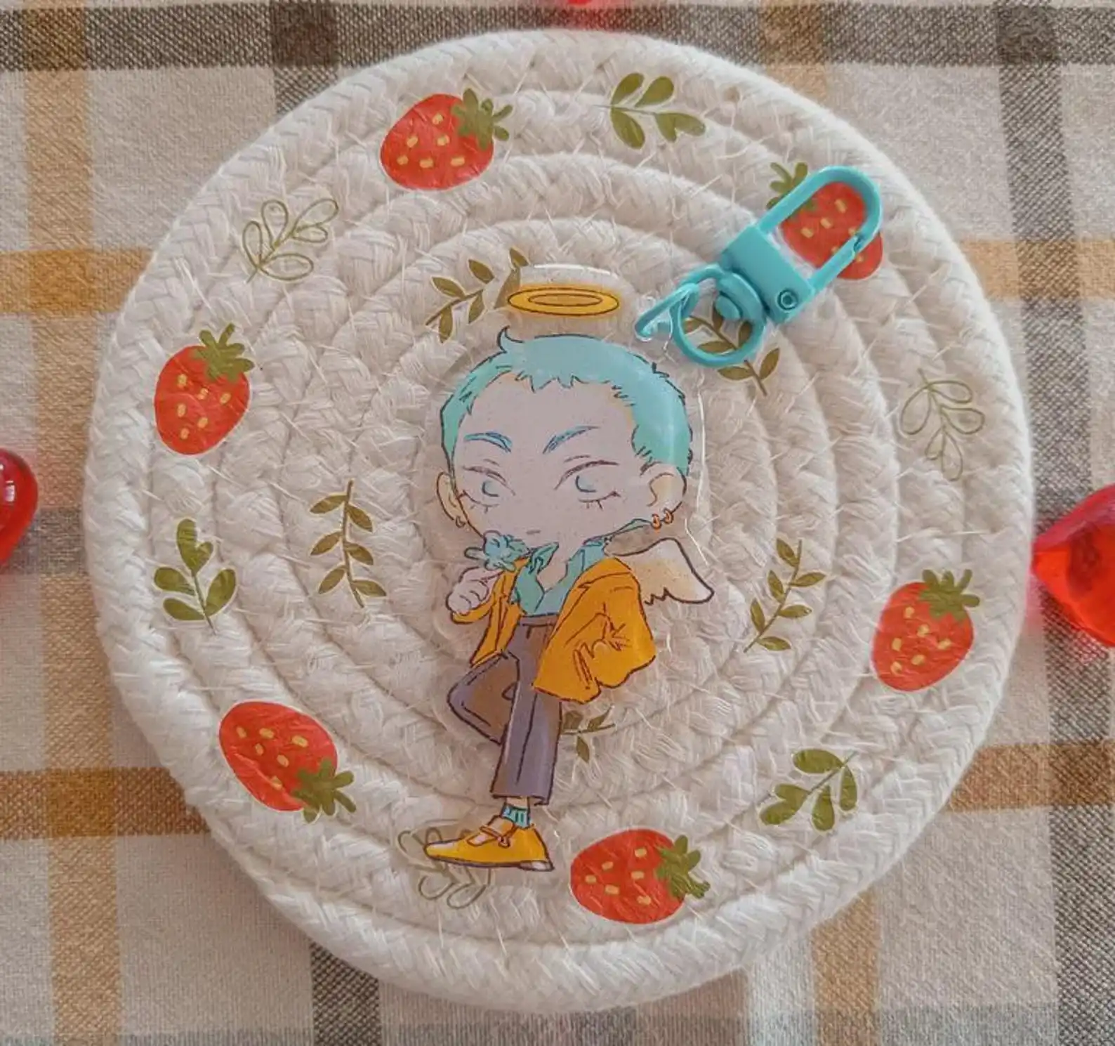 Фото Брелоки PARAKISS, Paradise Kiss, Мивако Сакурада, Джордж, Юкари Хаясака, Ай Язава, Happy Berry, акриловые подвески №4