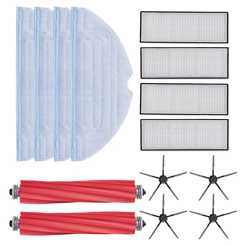 

Replacement Roller Brush Side Brush HEPA Filters Compatible For Roborock S7 T7S T7plus G10 Vacuum Cleaner Accessories