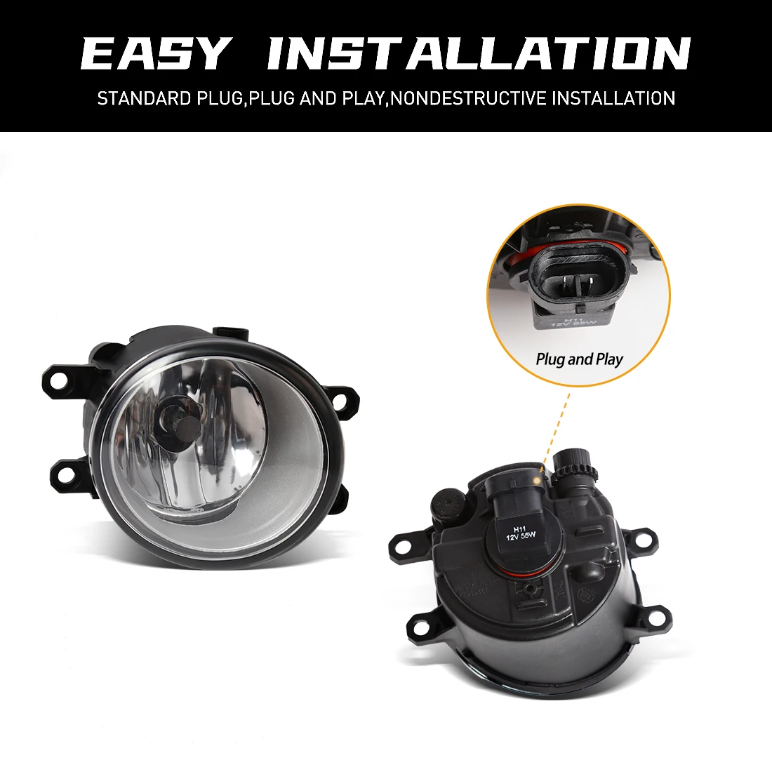 Противотуманные фары для Toyota Wish 2004 2005 галогенная лампа передней подсветки
