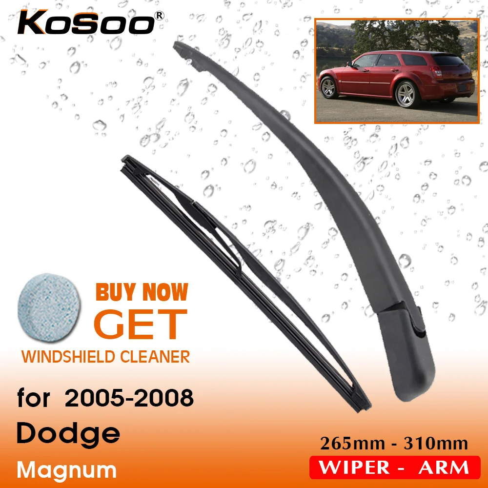 KOSOO Auto Rear Window Windshield Wiper Blades Arm Car Wiper Blade For Dodge Magnum,265mm 2005-2008 ,Car Accessories Styling