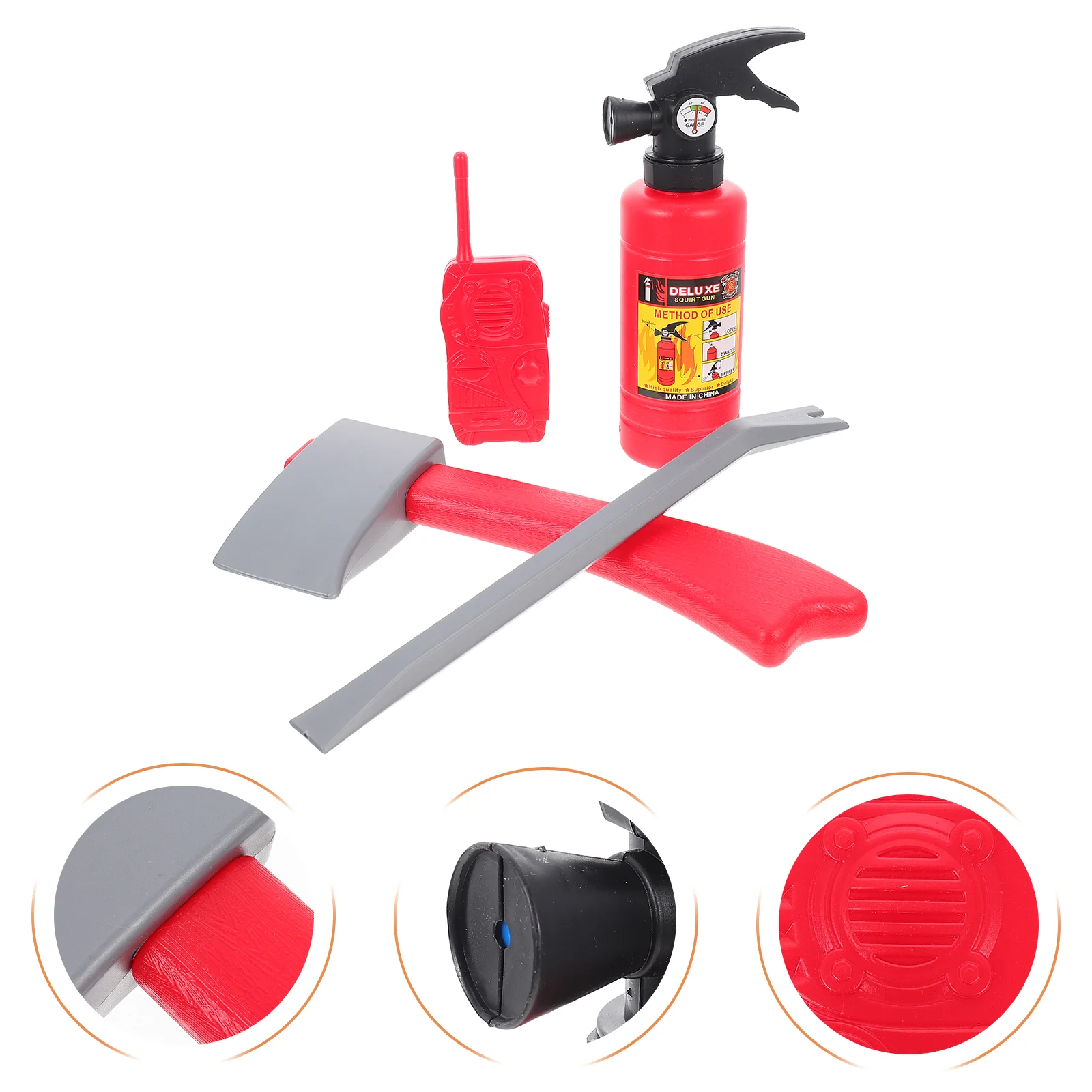 

1 Set Fire Extinguisher Water Shooting Creative Firefighting Prop Toys