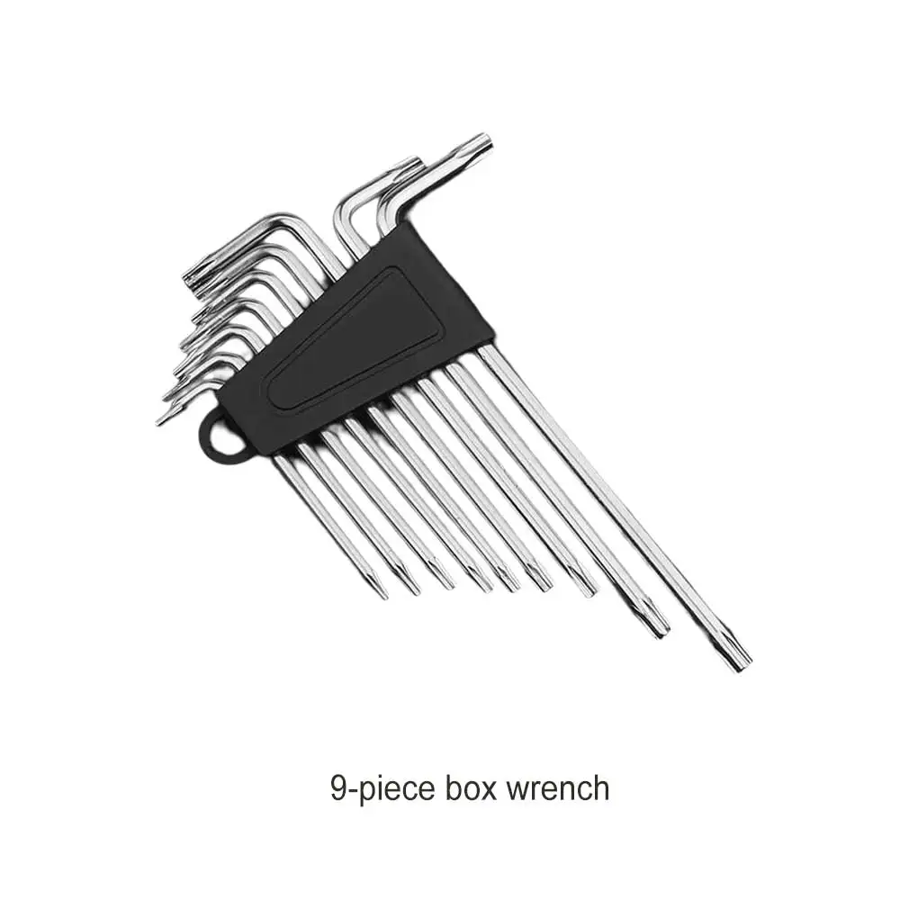 

Spanner T6T8T9T10T15T20T25T27T7 with Hole Torx Repairing Portable Hex Wrench Universal Multifunctional Maintenance