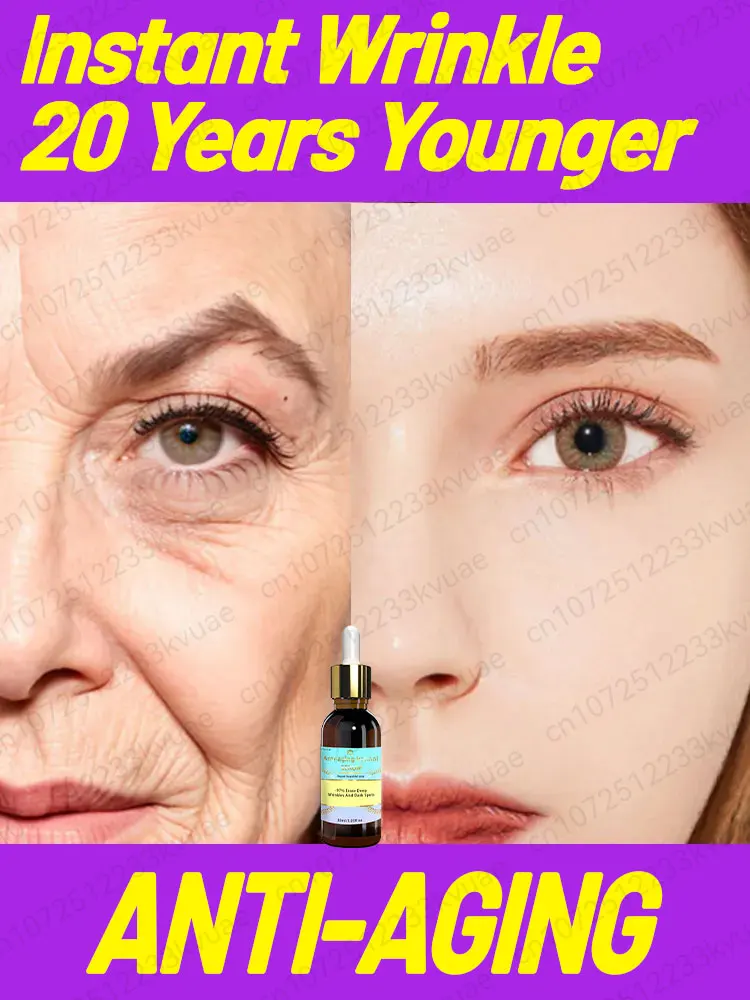 

Wrinkle Remover Serum Fade Face Fine Lines Anti-Aging Essence Lifting Firming Whitening Brighten Nourish Skin Care