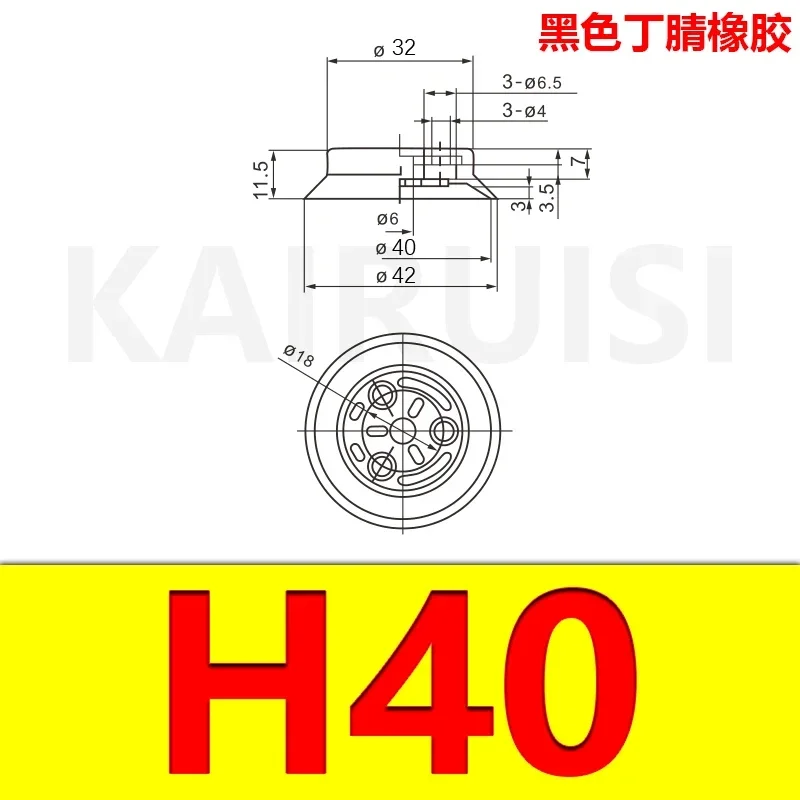 Комплект сверхмощной присоски SMC ZPT-H40/H50/HB40/HB50 J25/50/75-B01-A18