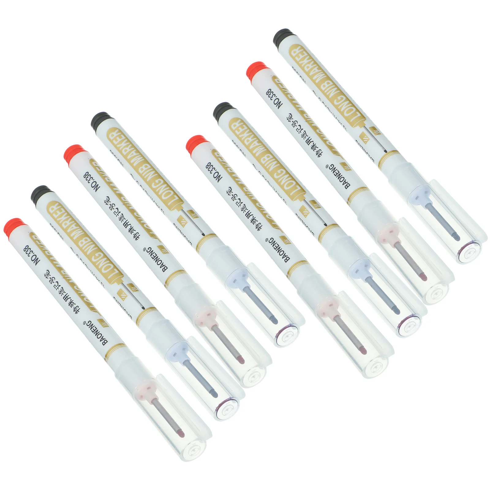

8 Pcs Marking Pen Carpenter Tools Wood Marker Multi Permanent Markers Dedicated Construction