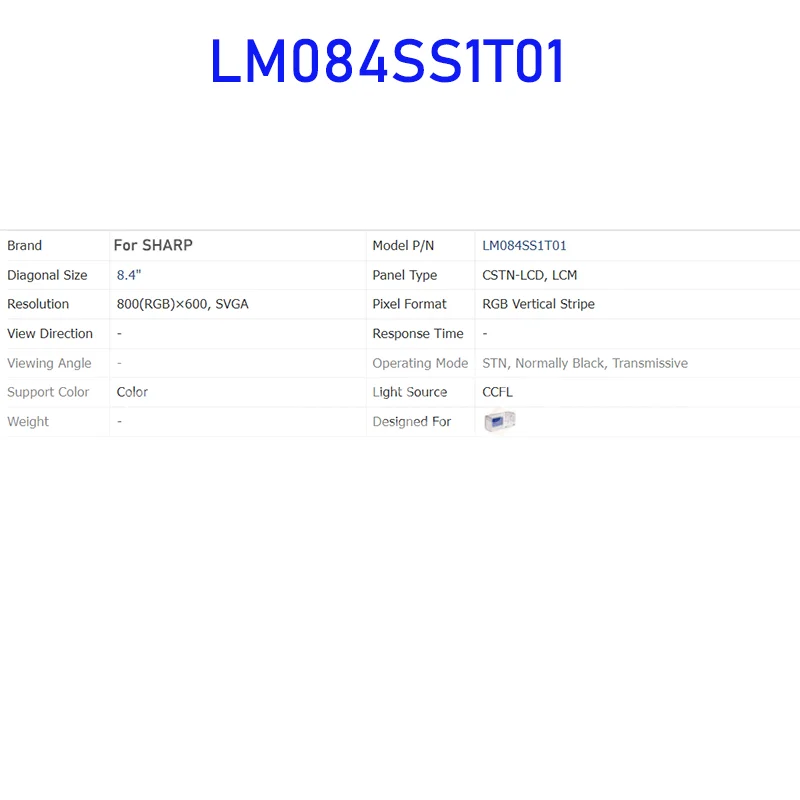 8 4 дюймовый ЖК-экран LM084SS1T01 оригинальная панель для Sharp новинка