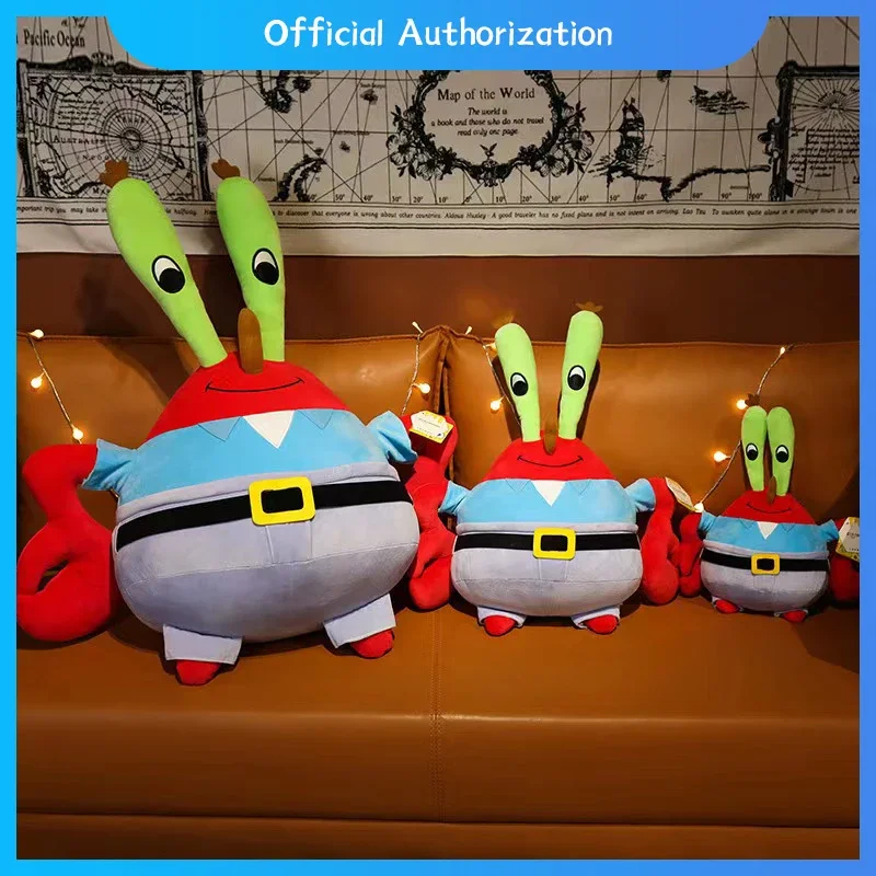35-100 см Губка Боб Квадратные Штаны плюшевая игрушка милый мультфильм Мистер