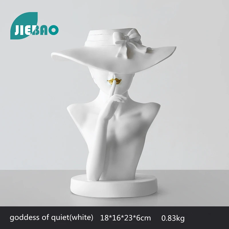 Популярная абстракция Европейская классическая ваза для цветов богини статуя из