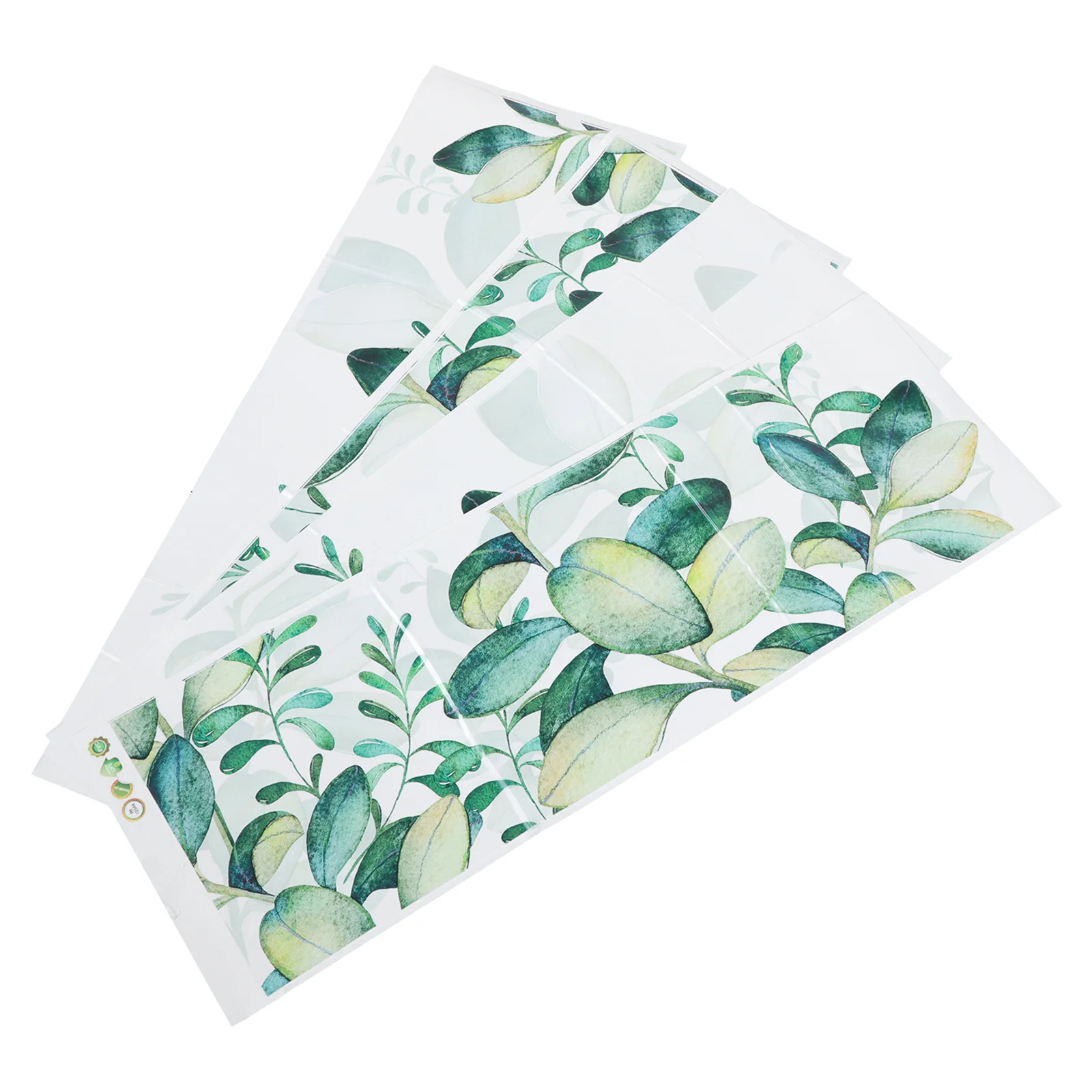

Wall Sticker Green Decal Leaves Leaf Wallpaper Tropical Jungle Background Backdrop Greenery Removable Decorative Poster