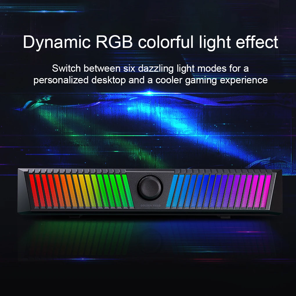 

Colorful USB Computer Speaker With Stable And Fast Bluetooth Connection - For Work And Entertainment Easy To Place