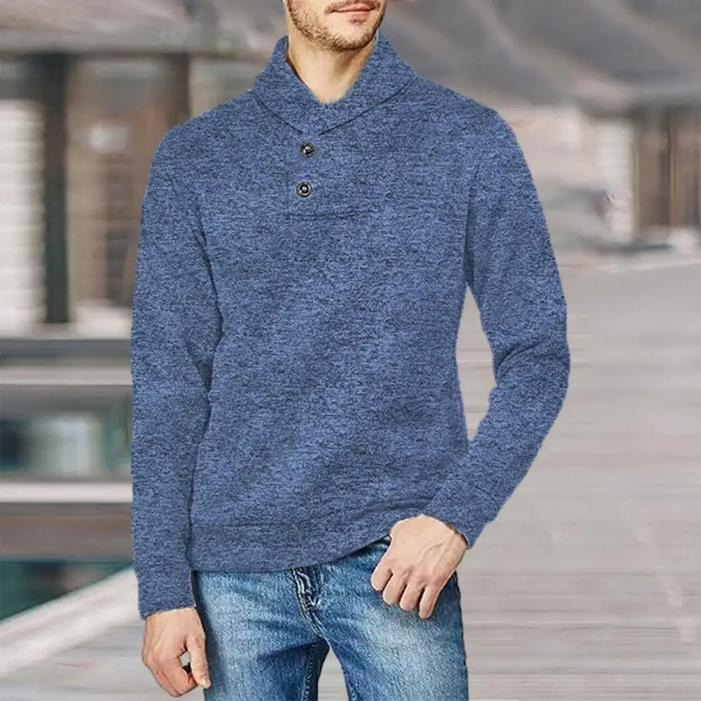 

Men's Half Turtleneck Sweater Warm Slim Fit Breathable Fabric Autumn Casual Long Sleeve Winter Pullover