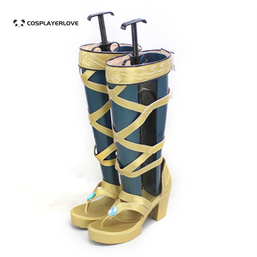 Genshin Impact Nilou Night Обувь для косплея Сапоги на заказ вас