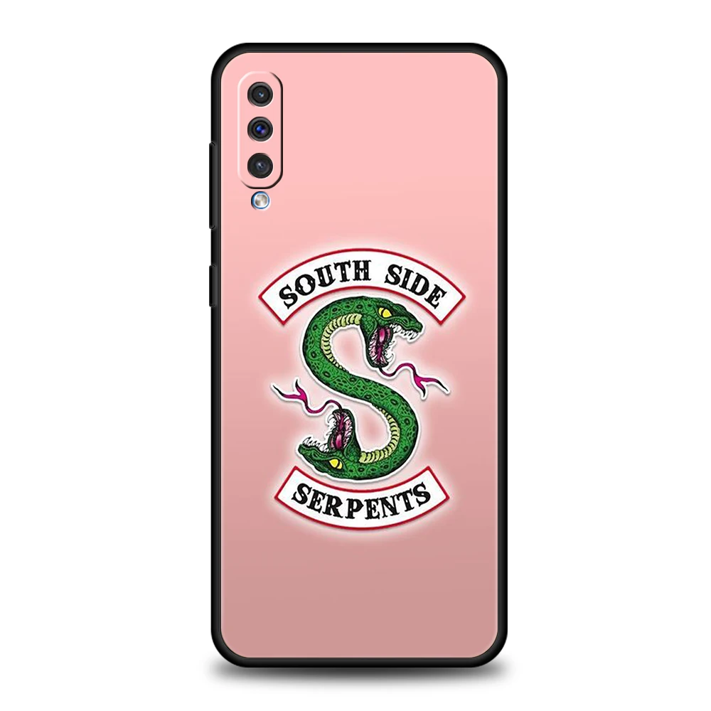 TV Riverdale Southside Serpents Phone Cover Case For Samsung Galaxy A12 A02 A03 A03S A52 A70 A50 A20 A10 A10S A40 Silicone Shell