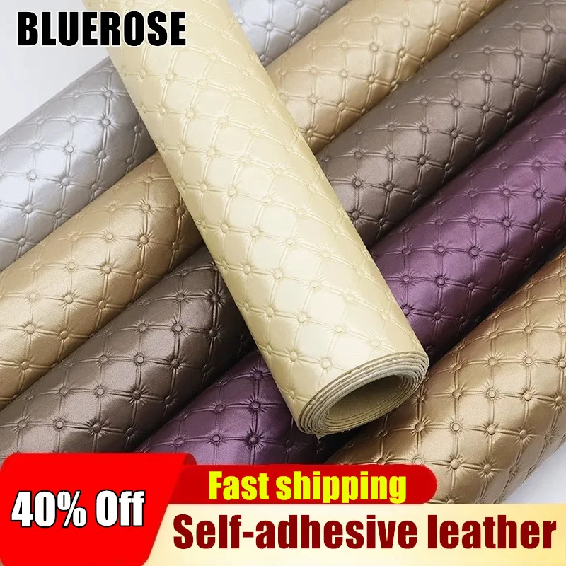 Самоклеящаяся кожа для ремонта дивана нашивка мебели стола стула наклейка