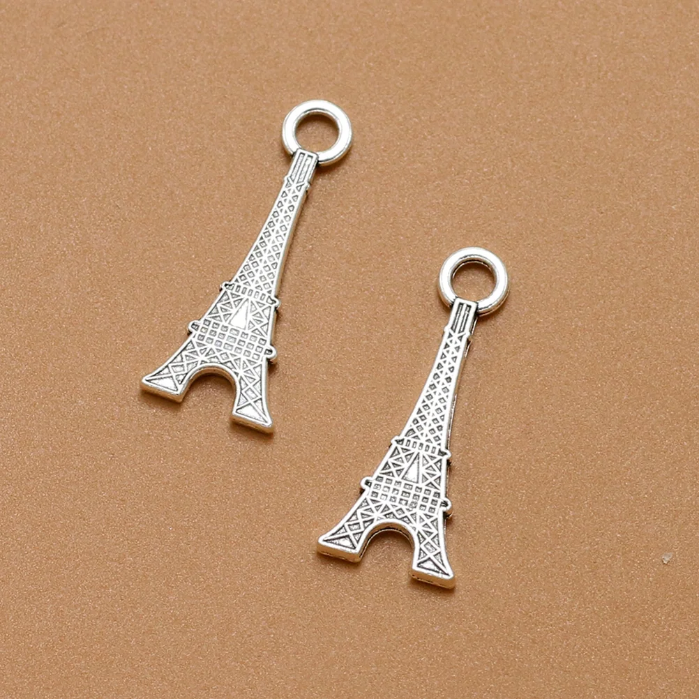 

50 Pcs DIY Pendant Charms Jewelry Making Pendants Alloy Clasp Necklace Necklaces