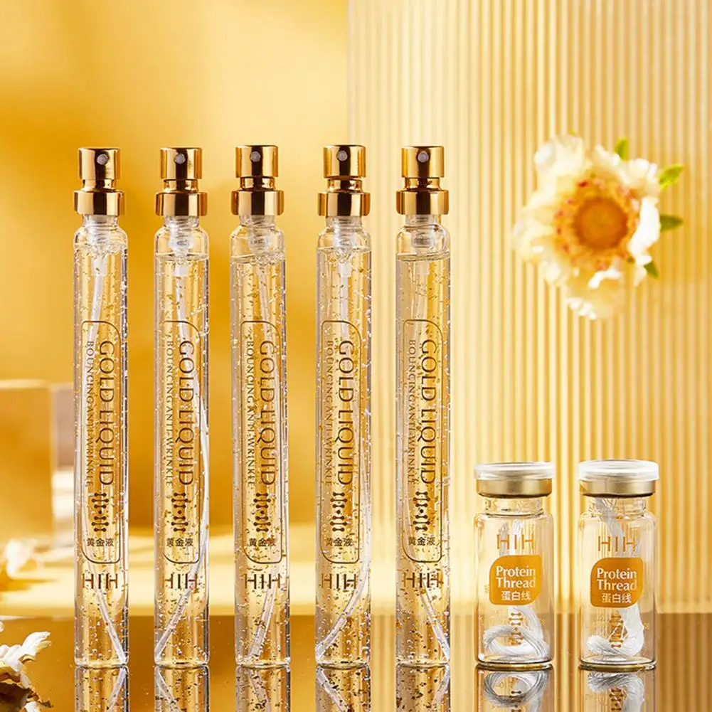 

15ml/Set Korean Protein Thread Lifting Set Face Filler Absorbable Collagen Protein Thread Firming Anti-aging Facial Essence