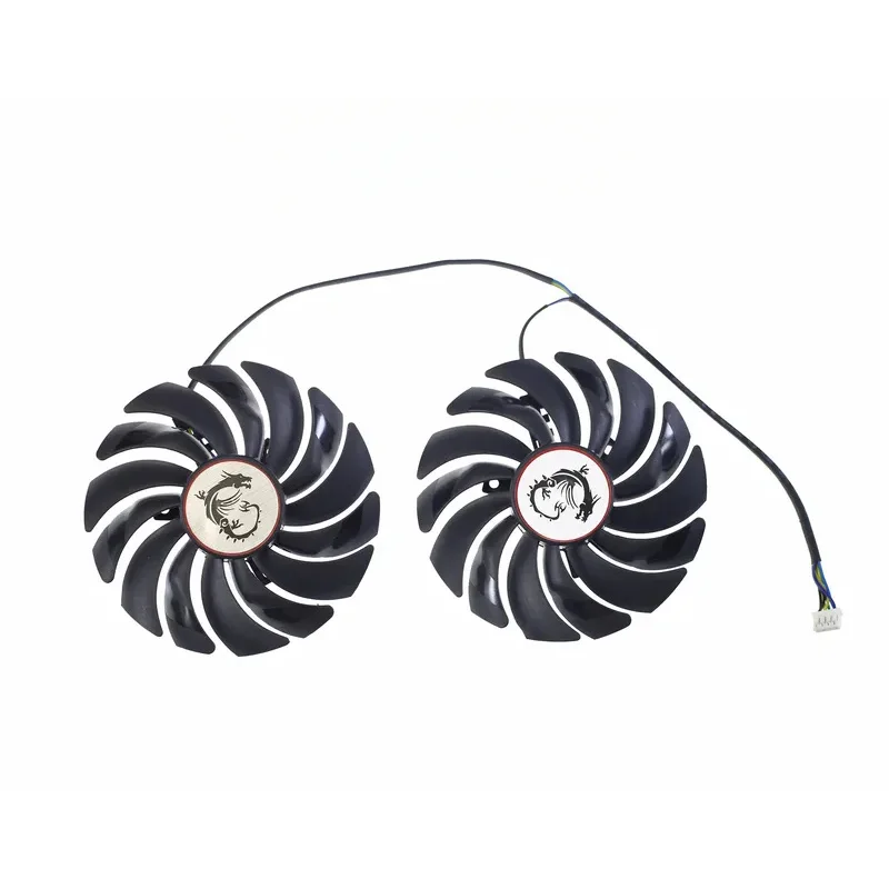 2 шт. PLD10010B12HH DC12V 0 40A 4PIN для MSI GTX1080Ti 1080 1070 1060 RX470 480 570 580GAMING Вентиляторы-кулер