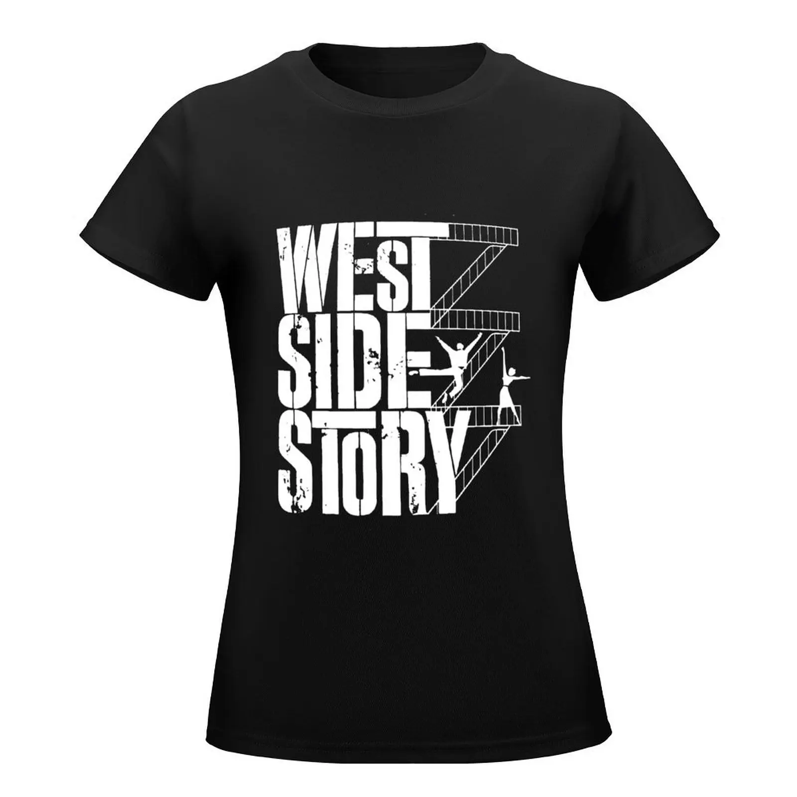 Футболка с музыкальным постером West Side Story Леонарда бернштайна Стивена сондхейма