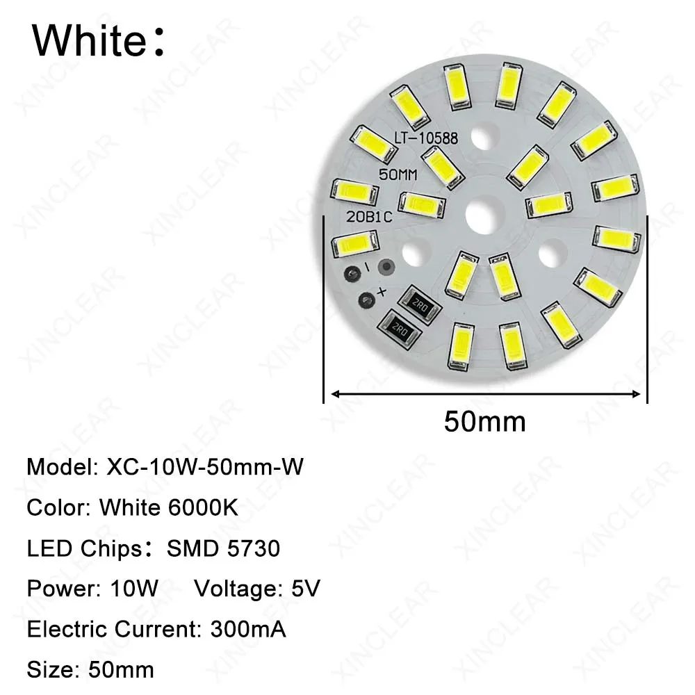

Светодиодная панель XIANGCLEAR 5Вт 10Вт теплый белый