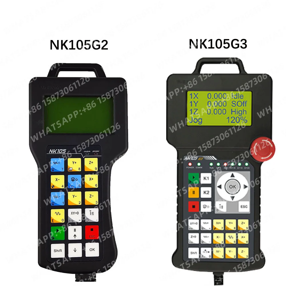 Фото Контроллер DSP с ЧПУ NK105G2 G3, 3-осевой 4-осевой станок для резки, ручка контроллера станка плазменной резки
