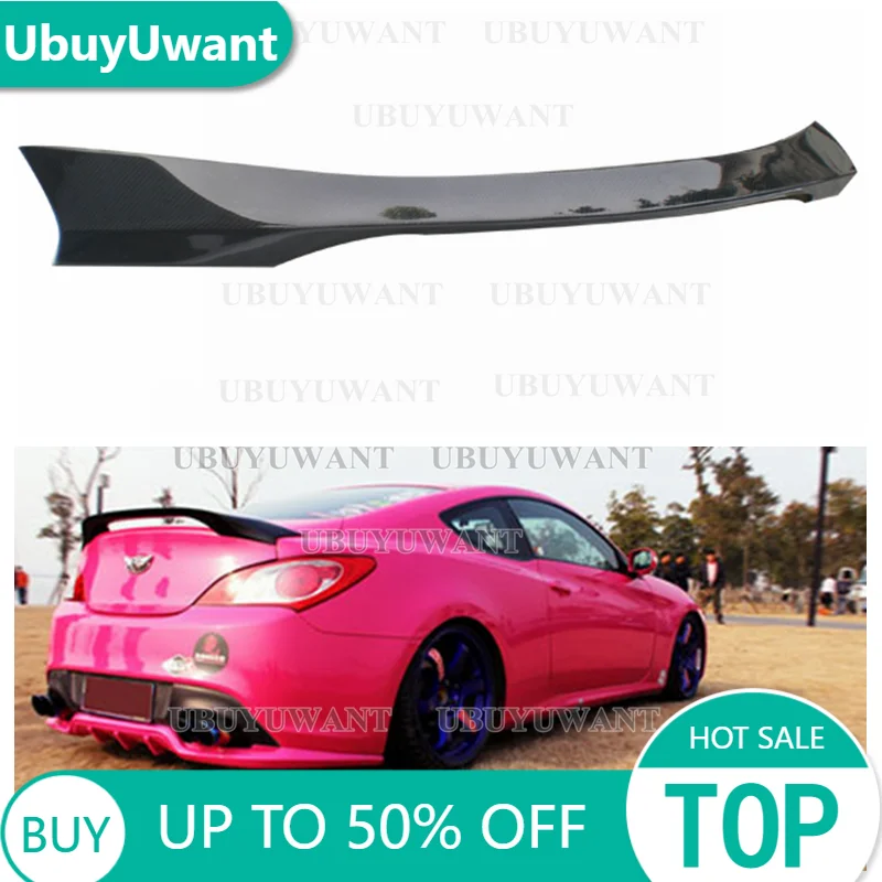 

1 шт., задний спойлер для багажника Hyundai Tiburon Genesis Coupe 2010-2012