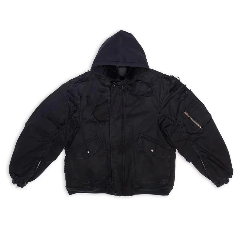 

NIGO Толстая куртка с эффектом старого стиля # nigo8543