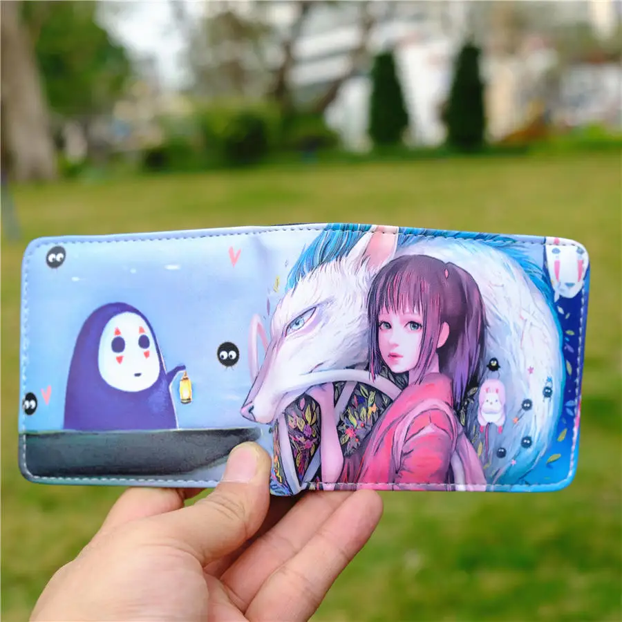 My Neighbor Totoro Spirited Away Огино чихиро Kohakunushi монета из искусственной кожи кошелек сумка