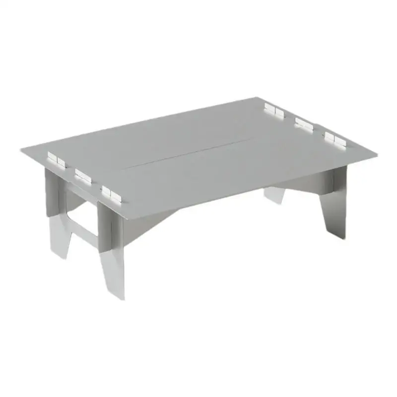 

Camping Table Aluminum Alloy Picnic Dining Camping Table Easy To Install Travel Camping Tables For Hiking Cooking Folding Table