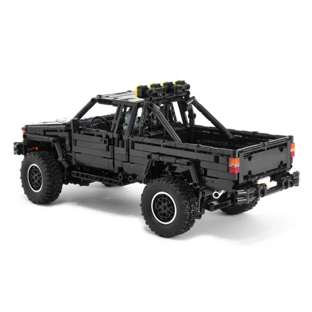 Ekbrick MOC 4x4 SR5 Xtracab кирпичи для тележки Hilux пикап Назад в будущее строительные блоки