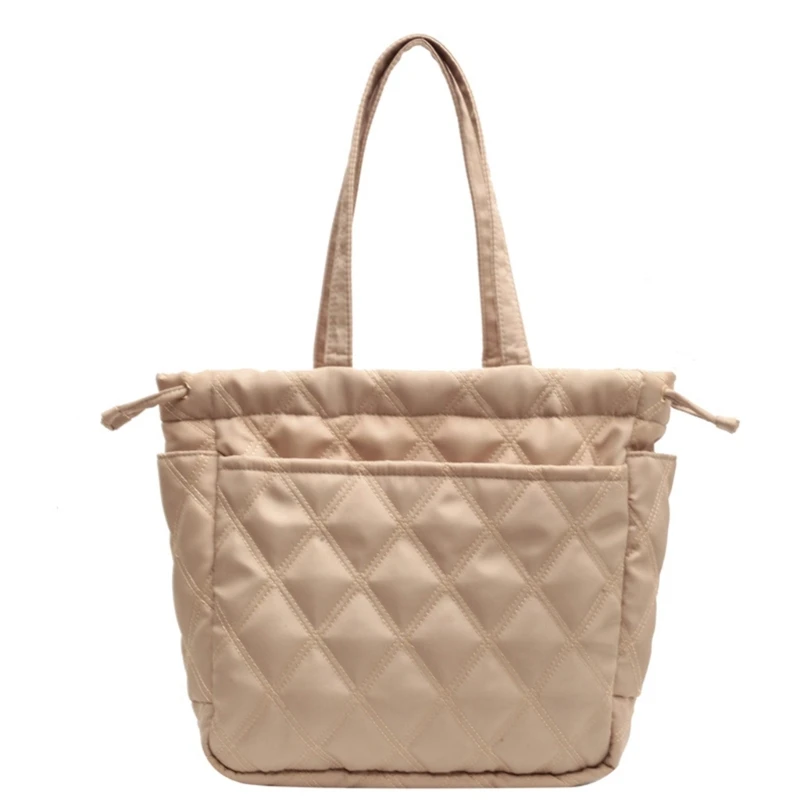 

Нейлоновая сумка через плечо большой емкости, прочные сумки-тоут упрощенного дизайна