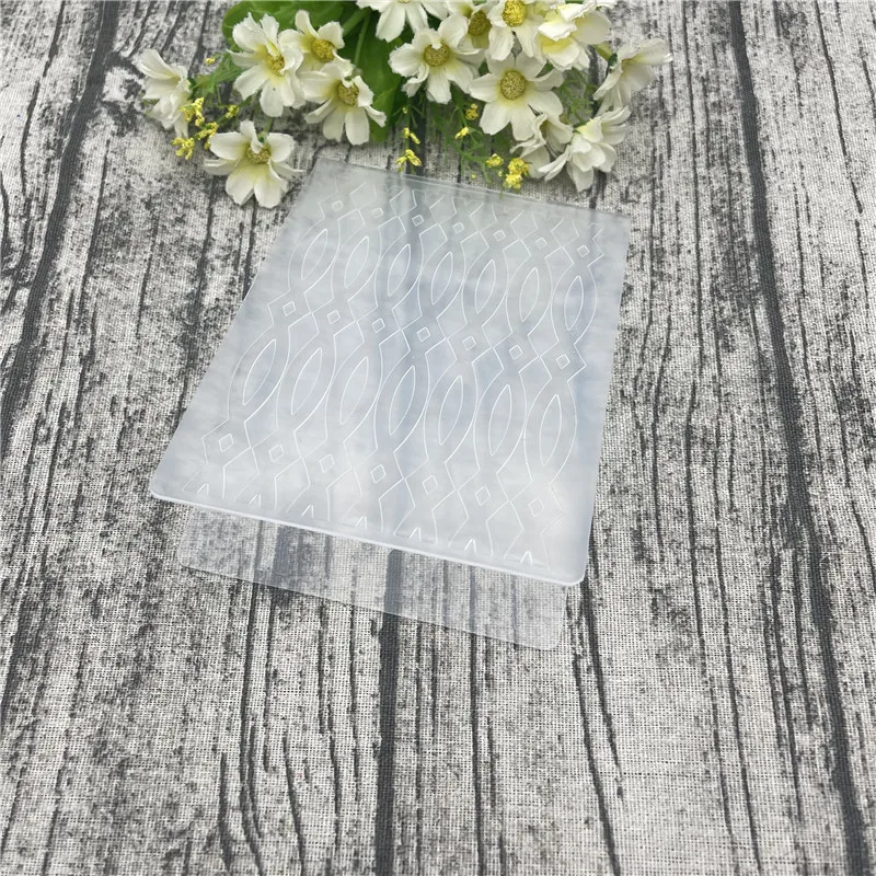 Кружевная пластиковая папка для тиснения скрапбукинга сделай сам инструмент