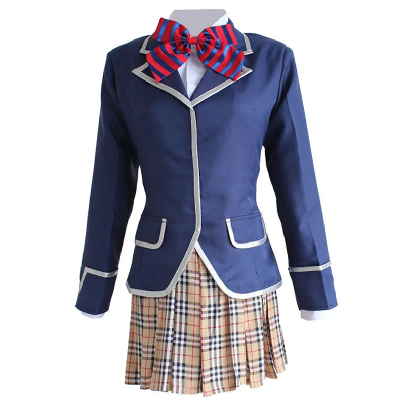 

Shokugeki no Soma Nakiri erina Косплей Костюм Школьная форма