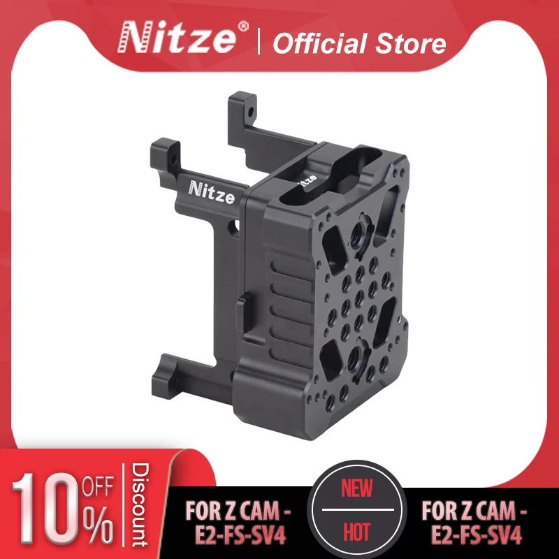 

NITZE V Mount Adapter With SSD Holder For Z CAM (короткая Скоба)-E2-FS-SV4