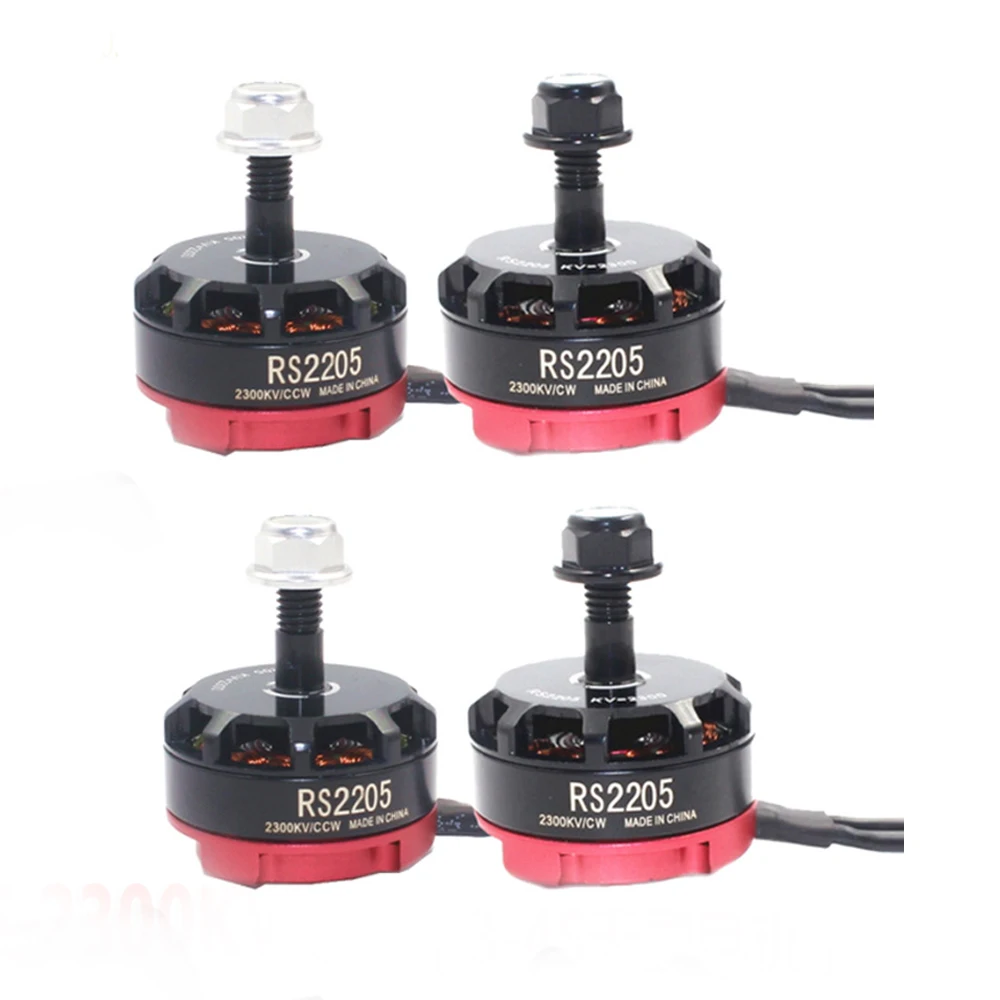 

RC RS2205 2205 2300KV CW CCW Brushless Motor 3-4S for FPV RC QAV250 X210 Racing Drone Multicopter