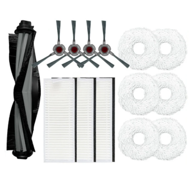 

Горячая распродажа! Для Ecovacs DEEBOT N9 + Plus чистящие детали, Hepa фильтр, основная боковая щетка, насадка на швабру