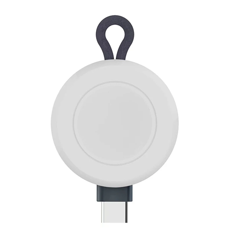 

Портативное беспроводное зарядное устройство для Iwatch 7 5 4 6 SE, док-станция для быстрой зарядки, зарядный кабель типа C для Apple Watch