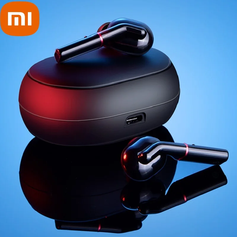 

XIAOMI Bluetooth Earphone TWS Wireless Headphones Headsets with Microphone Stereo Charging Box Digital Display for Android
