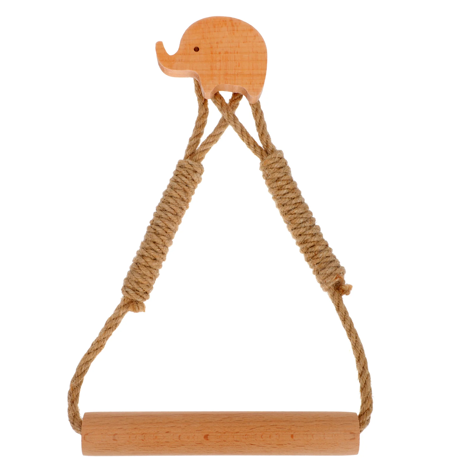 

1Pc Hemp Rope Roll Paper Rack Nail Free Tissue Rack Creative Paper Hanging Rack