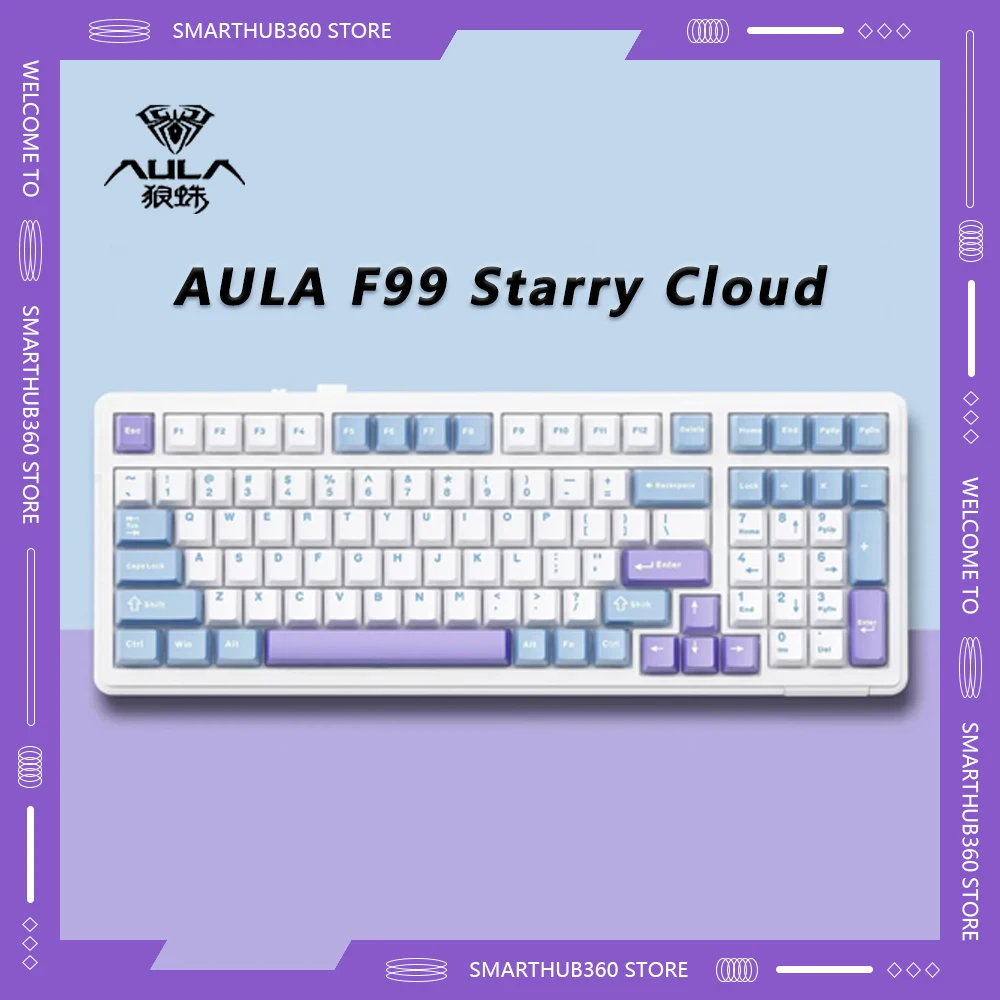 Клавиатура игровая механическая проводная Bluetooth 98 клавиш