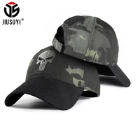 camouflage tactical baseball caps military army combat hunting skull trucker hat adjustable snapback sun hats summer men women