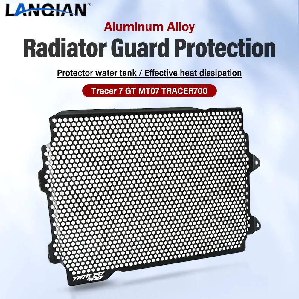 

For YAMAHA TRACER 700 Motorcycle Aluminum Radiator Grille Guard Cover Protector TRACER 700 2016 2017 2018 2019 2020 Accessories