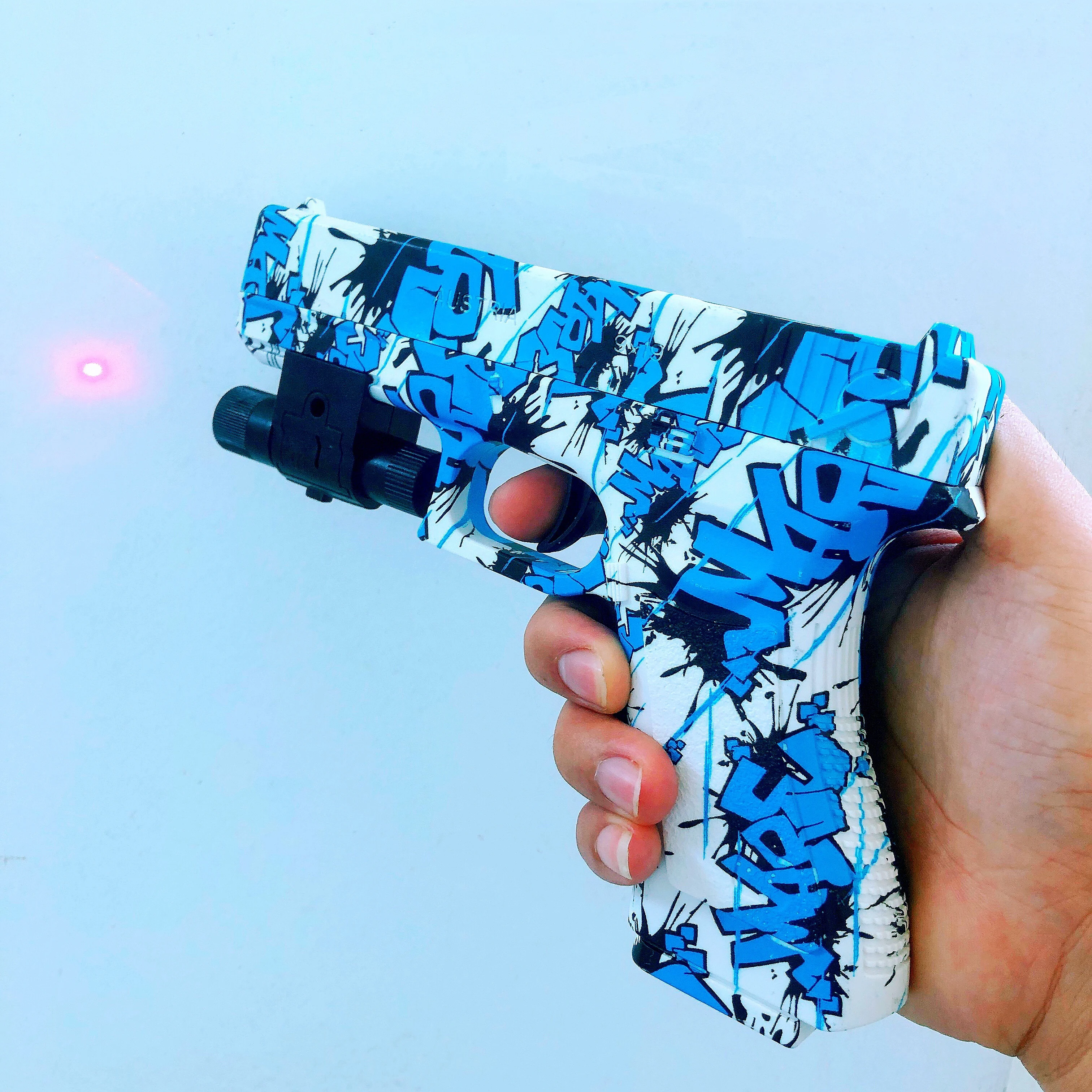 G17 Игрушечный Пистолет С Двойной Бочкой Безопасный Страйкбольный CS Для Ручной