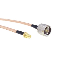 high quality low attenuation rp sma female jack switch n male plug rf coax cable rg142 50cm 20 adapter