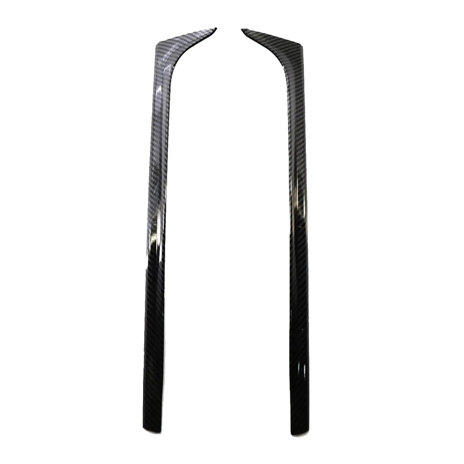 

2 шт., задний спойлер для окна, КРЫЛО боковой крышки, модификация, декоративные детали для окна MK5 2011-2017 автомобиля