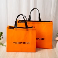 waterproof eco bag grocery bag 1pc film coated reusable shopping pouch shopping bag travel useful folding takeaway bag