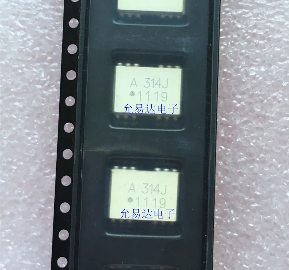 

10 шт./оригинальный оптрон A314J HCPL-314J SMD
