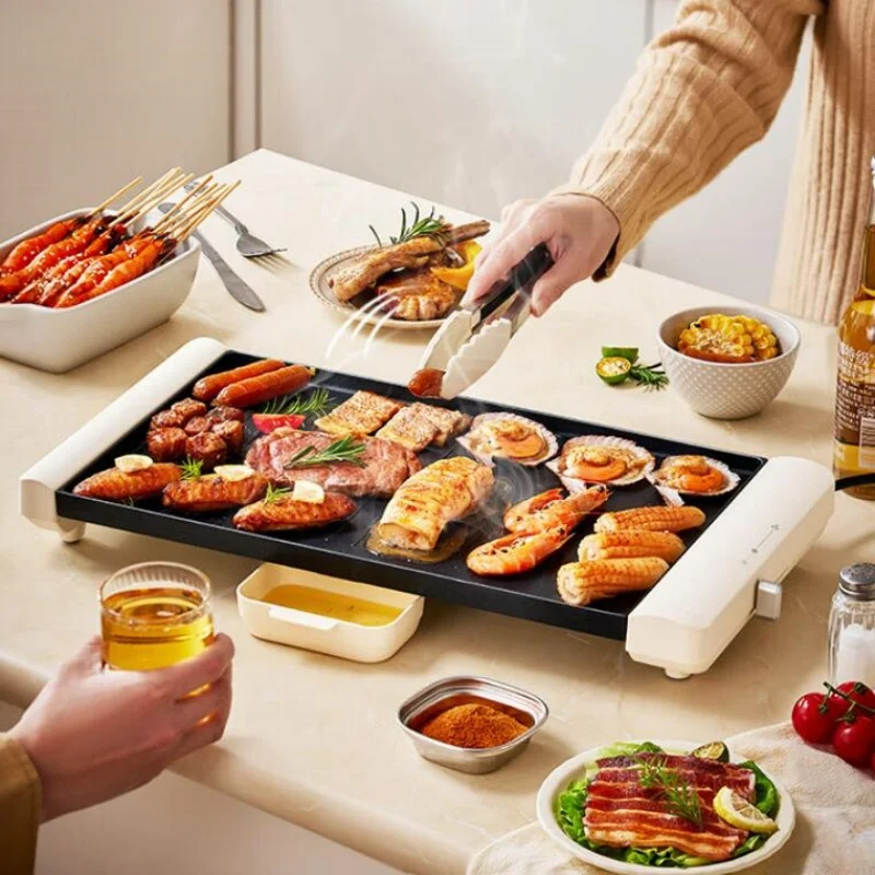 Электрический гриль Bear 220 В 1600 Вт электрическая бытовая многофункциональная