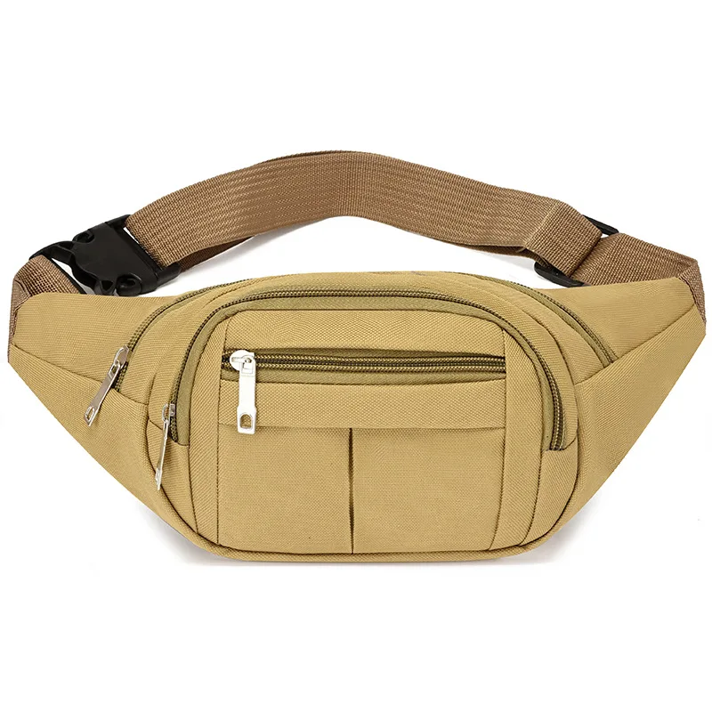 Fashion Men Women Waist Bag Casual Fanny Pack Purse Large Phone Belt Bag Pouch Canvas Outdoor Travel Phone Bag Banana Hip Bags